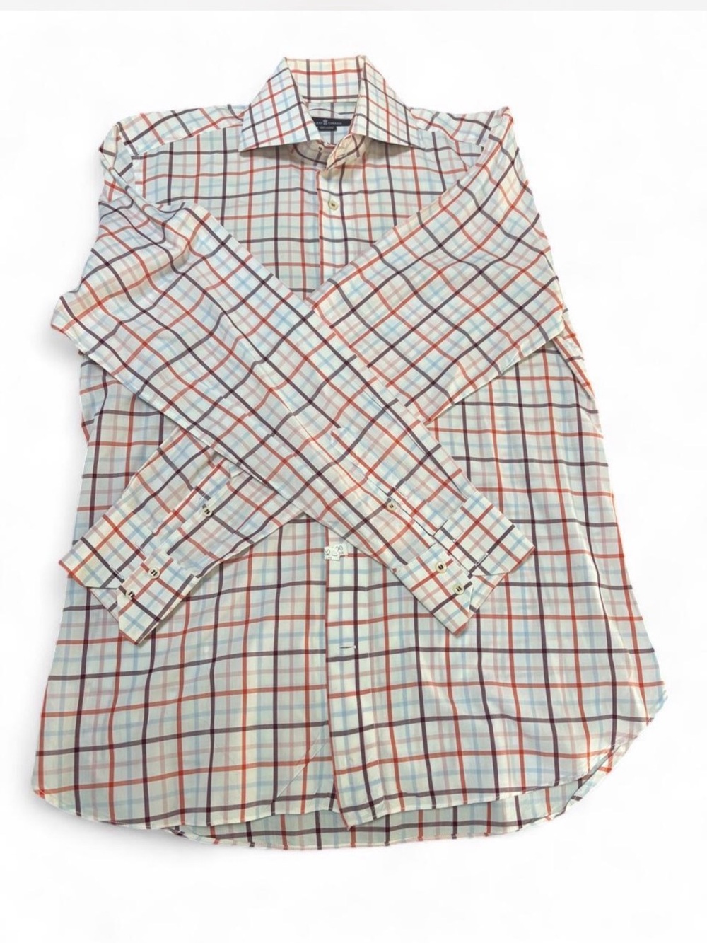 Vintage Eredi Pisano Men’s Shirt Size 15 1/2 - Picture 4 of 9